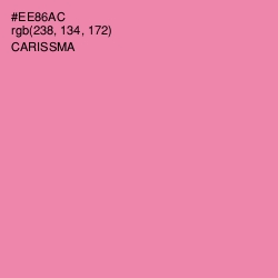 #EE86AC - Carissma Color Image