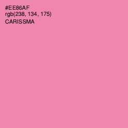 #EE86AF - Carissma Color Image