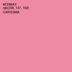 #EE89A2 - Carissma Color Image