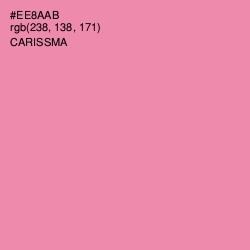 #EE8AAB - Carissma Color Image