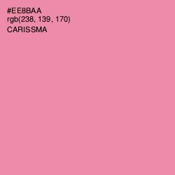 #EE8BAA - Carissma Color Image