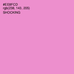 #EE8FCD - Shocking Color Image