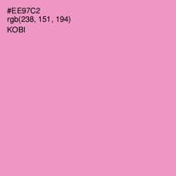 #EE97C2 - Kobi Color Image