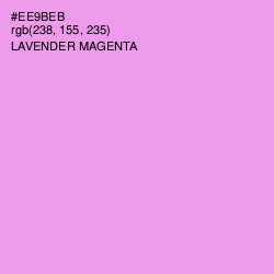 #EE9BEB - Lavender Magenta Color Image