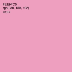 #EE9FC0 - Kobi Color Image