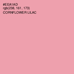 #EEA1AD - Cornflower Lilac Color Image