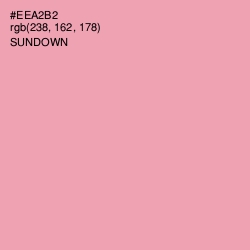 #EEA2B2 - Sundown Color Image