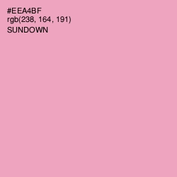 #EEA4BF - Sundown Color Image