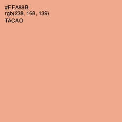 #EEA88B - Tacao Color Image