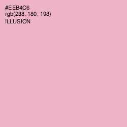 #EEB4C6 - Illusion Color Image