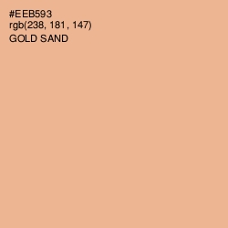 #EEB593 - Gold Sand Color Image