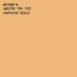 #EEB87A - Harvest Gold Color Image