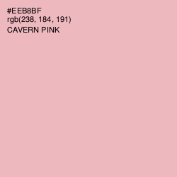 #EEB8BF - Cavern Pink Color Image