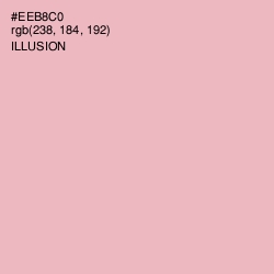 #EEB8C0 - Illusion Color Image