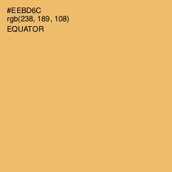 #EEBD6C - Equator Color Image