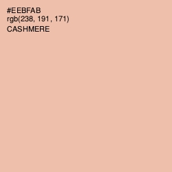 #EEBFAB - Cashmere Color Image