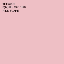#EEC0C6 - Pink Flare Color Image