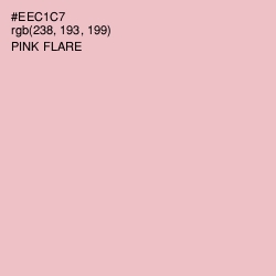 #EEC1C7 - Pink Flare Color Image