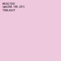 #EEC7DD - Twilight Color Image