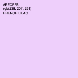 #EECFFB - French Lilac Color Image