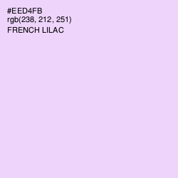 #EED4FB - French Lilac Color Image
