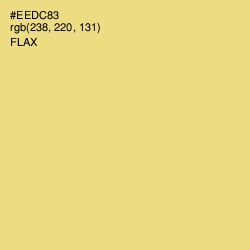 #EEDC83 - Flax Color Image