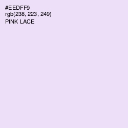 #EEDFF9 - Pink Lace Color Image