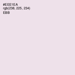 #EEE1EA - Ebb Color Image