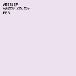 #EEE1EF - Ebb Color Image