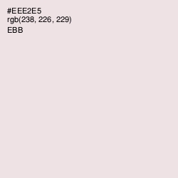 #EEE2E5 - Ebb Color Image