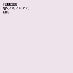 #EEE2EB - Ebb Color Image