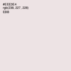 #EEE3E4 - Ebb Color Image