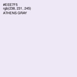 #EEE7F5 - Athens Gray Color Image