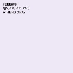 #EEE8F6 - Athens Gray Color Image