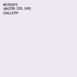 #EEE9F0 - Gallery Color Image