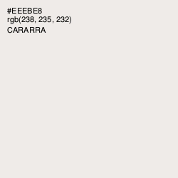 #EEEBE8 - Cararra Color Image