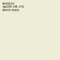 #EEEED7 - White Rock Color Image