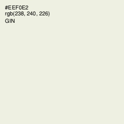 #EEF0E2 - Gin Color Image