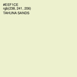#EEF1CE - Tahuna Sands Color Image