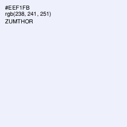 #EEF1FB - Zumthor Color Image