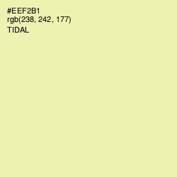 #EEF2B1 - Tidal Color Image