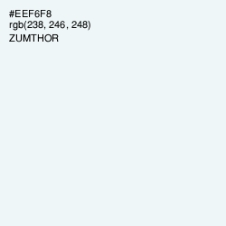 #EEF6F8 - Zumthor Color Image