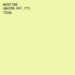 #EEF7AB - Tidal Color Image