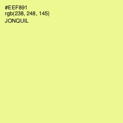 #EEF891 - Jonquil Color Image