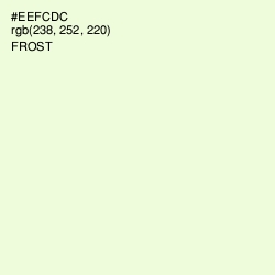 #EEFCDC - Frost Color Image