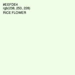 #EEFDE4 - Rice Flower Color Image