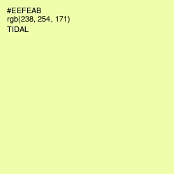 #EEFEAB - Tidal Color Image