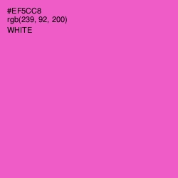 #EF5CC8 - Orchid Color Image