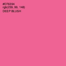 #EF6394 - Deep Blush Color Image