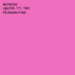 #EF6FBE - Persian Pink Color Image